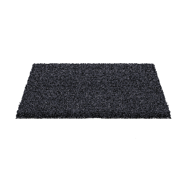 Tapis coco sur mesure - anthracite - 17mm